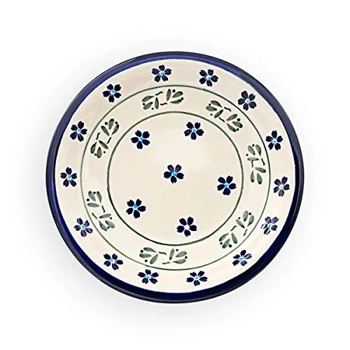 Bunzlauer keramik Original Teller/Dessertteller/Kuchenteller Ø17,4 cm im exklusivem Dekor 163a