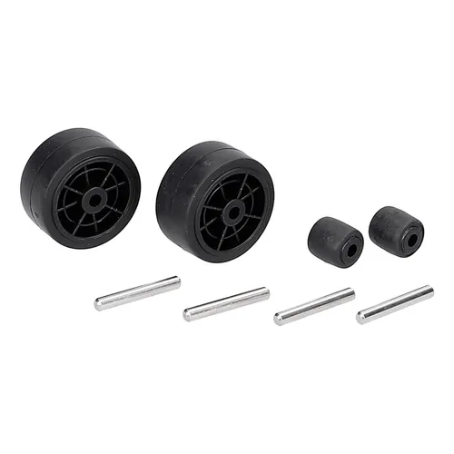 easyPART 12027822 BOSCH Laufrollen Set - für Bodendüse an Stielstaubsauger, robustes Radset mit Metallachsen für optimale Reinigungsergebnisse