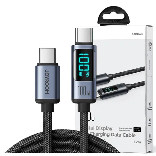 JOYROOM USB-C-KABEL 1,2 M FÜR HANDYS ZUM LADEN 3A MIT DATENÜBERTRAGUNG