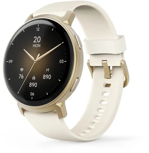 Hama 178641 7020 Smartwatch Rund 43 mm Gold