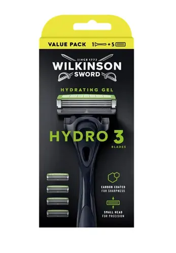 Wilkinson Rasierklingen Hydro 3, 5-tlg.