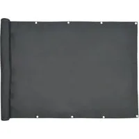Sol Royal Balkon Sichtschutz PES SolVision PB2 Anthrazit 90x600cm - Blickdichter Balkon Sichtschutz von Sol Royal, ideal für ungestörte Stunden. Mit reißfester Kordel und robusten Ösen für einfachen Halt. Witterungsfest und pflegeleicht, schützt vor Wind und Regen.