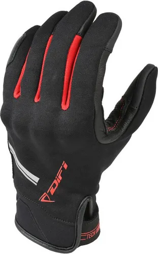 DIFI Motorradhandschuhe Matrix – Sommerhandschuhe für Motorradfahrer - DIFI Matrix Motorradhandschuhe bieten optimalen Komfort und Sicherheit. Mit weichem Ziegenleder, reflektierenden Prints und Touchscreen-Kompatibilität sind sie ideal für den Sommer. Verstellbare Manschetten garantieren eine perfekte Passform.