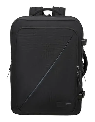 American Tourister Take2Cabin - Erweiterbarer Reiserucksack 17.3 Zoll - Laptop-Rucksack mit 42.5/48.5 L Volumen, ideal für Reisen mit optimaler Organisation durch zahlreiche Fächer und schützenden Platz für Laptop und Kleidung.
