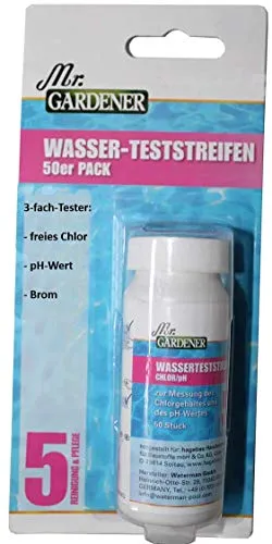 EM Mr.GARDENER Wasserteststreifen 50er Pack 502010803MG