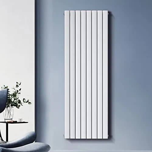 ELEGANT Paneelheizkörper Vertikal 1800 x 616 mm Doppellagig Weiß