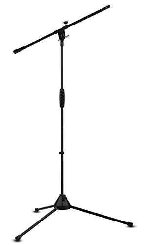 Audibax Ayra 10 Black Soporte Micrófono Suelo Jirafa Ajustable