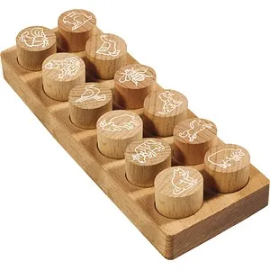 COLOP WOODIES Stempel-Set