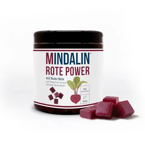 Mindalin Rote Power Kautabletten – Für Ihre Vitalität