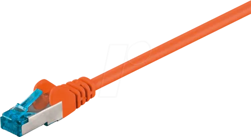 PATCH-C6AQ 2 OR - Cat.6a High Quality-Patchkabel,orange,2 m