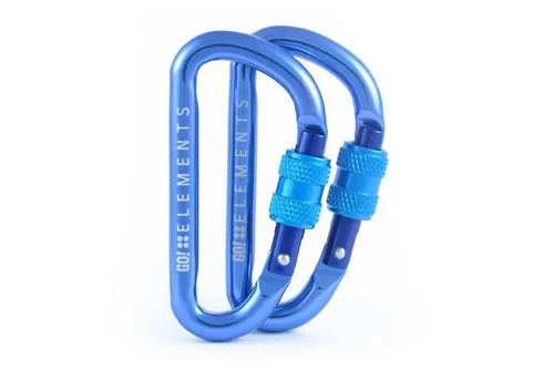 Karabiner Blau von GO!elements