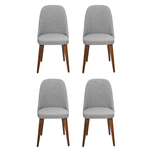 Stuhl Designer 4x Stühle Holzstuhl Esszimmerstuhl Luxus Holz Neu Möbel Neu