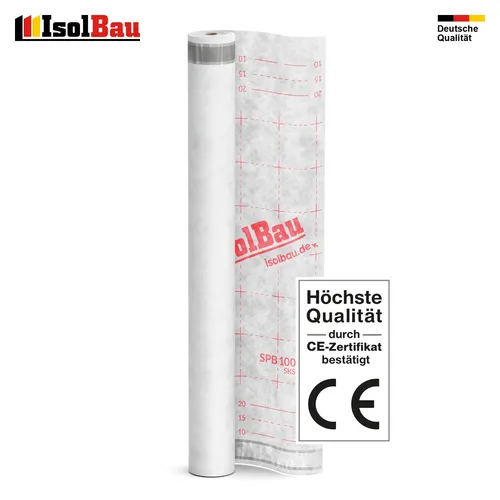 Unterspannbahn Dach 100g/m² Unterdeckbahn 15m² Rolle 1,5x10m Dachbahn SPB 100SKS