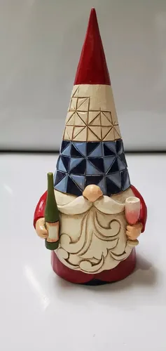 Enesco Jim Shore Heartwood Creek French Gnome Figur (6008421)