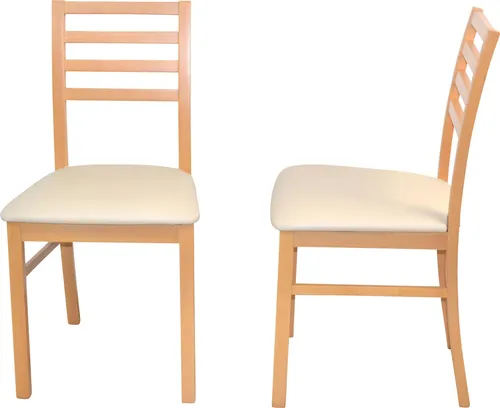 Esszimmerstuhl 2er-Set Massivholzstuhl
