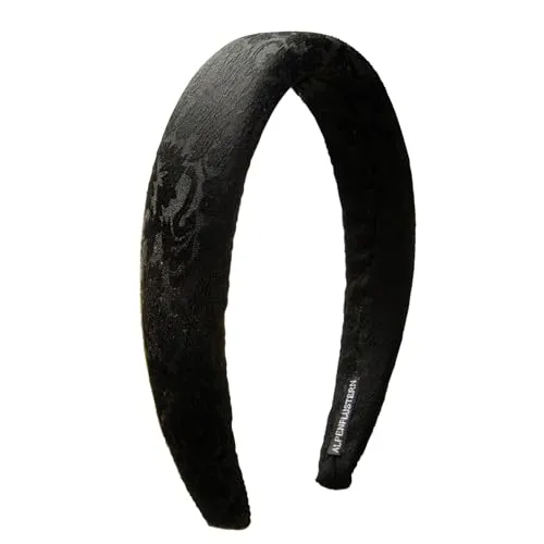 Alpenflüstern Trachten-Haarreif Jaquard in schwarz von Alpenflüstern