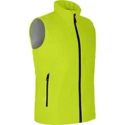 Bergson Regenjacke EGGEN THERMO Weste Herren Regenweste, leicht wattiert, 12000 mm Wassersäule, Normalgröße grün 56