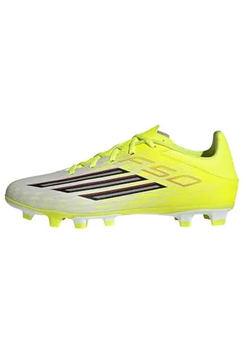 ADIDAS PERFORMANCE Fußballschuh F50 CLUB für feste Böden, Gr. 47, Team Solar Gelb 2 - Der F50 CLUB Fußballschuh von ADIDAS ist für feste Böden konzipiert und bietet optimale Unterstützung und Präzision. Mit leichtem Fiberskin-Obermaterial und innovativer Sprintgrid Technologie bist du bereit für jedes Spiel.