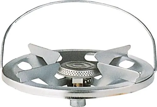 WEBMARKETPOINT Tragbarer Benzin-Gasflaschen-Kocher aus Stahl