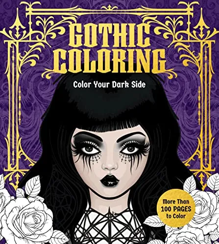 Produktbild Gothic Coloring: Color Your Dark Side