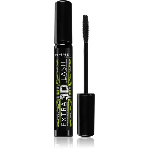 Rimmel Extra 3D Lash Wimpernverlängernde Volumenmascara Farbton 003 Extreme Black 8 ml