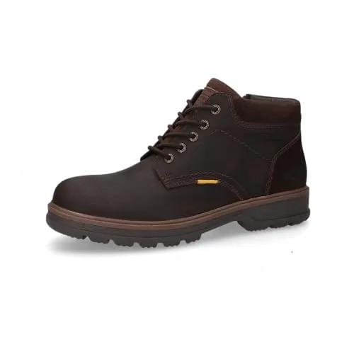 camel active Herren Klassische Stiefeletten, Männer Stiefeletten,Wechselfußbett,wasserabweisend,warm gefüttert,Cafe,41 EU