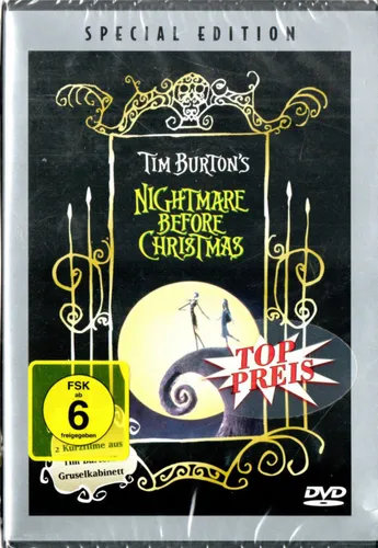 Tim Burton's Nightmare Before Christmas (Special Edition) DVD Neu