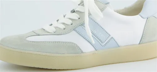 Paul Green 5437-129 Damen Schnürschuh aus Leder & Textil - Eleganter Schnürschuh in Joy Milk/White mit hochwertigem Obermaterial aus Leder und Textil. Ideal für stilvolle Auftritte und täglichen Komfort.