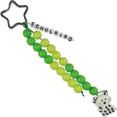 PRACHT Bastelset Rechenkette grün Schulkind Einschulung