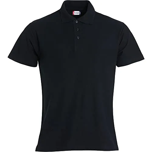 Clique Poloshirt Basic Polo Herren NEU, Wähle Deine Größe:XL, Wähle Deine Farbe:Schwarz