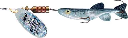 Dam Minnow Spinner #1 3G Sinking Silver/Black von DAM