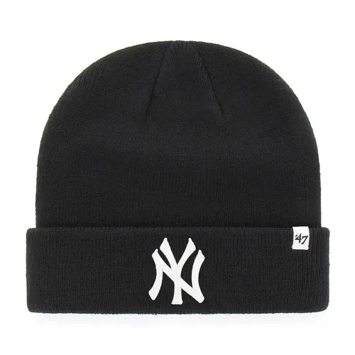Brand MLB Small Cuff Beanie mit Raised Embroidered Logo - Rosa Yankees - Hüte & Mützen, stylische Beanie in Rosa mit besticktem Yankees-Logo, ideal für Freizeit und sportliche Aktivitäten in den kühleren Jahreszeiten.