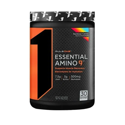 Produktbild Rule1 R1 Essential Amino 9 (30serv) Peach Mango (72,43 EUR/kg)