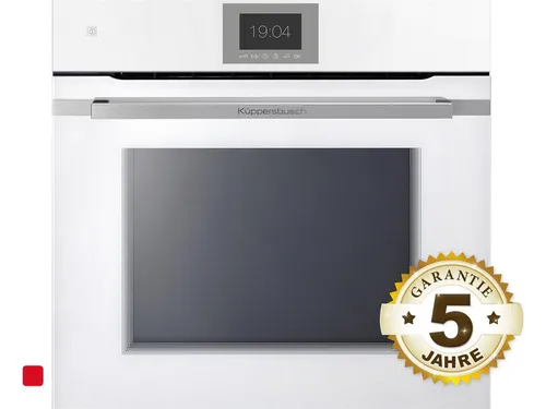 Küppersbusch BP 6550.0 WE1 K-Series 5 Pyrolyse Backofen Weiß/Edelstahl