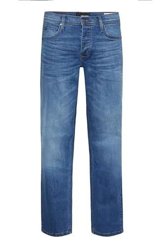 Blend BHRock Herren Jeanshose - Stretch Baumwollmischung Regular Fit - Herren-Jeanshose in Regular Fit, aus hochwertiger, nachhaltiger Baumwollmischung mit Stretch-Anteil für optimalen Tragekomfort und vielseitige Kombinationsmöglichkeiten.