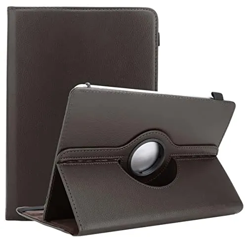 Cadorabo Hülle kompatibel mit Lenovo Tab 4 10 Plus (10.1 Zoll) Tablethülle 360 Design aus Kunst Leder Flip Klappbare Magnetische Cover Hülle für Lenovo Tab 4 10 Plus (10.1 Zoll) Tasche in Braun