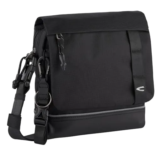 camel active Umhängetasche Flap Bag schwarz