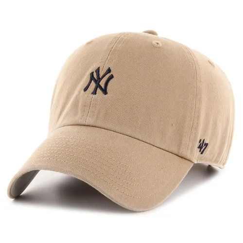 '47 Brand Adjustable Cap - Base New York Yankees Khaki - Hüte, Kappen & Mützen für Baseball-Fans, lässiger Schnitt für optimalen Tragekomfort und Team-Stil.