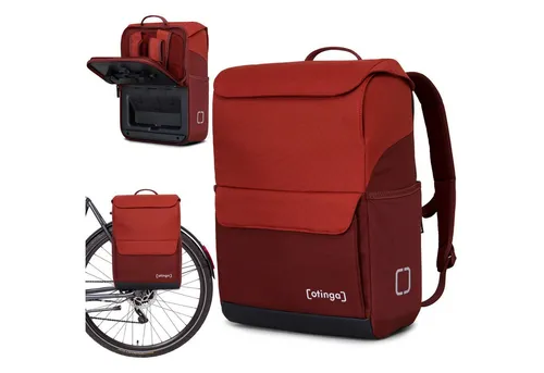 otinga Fahrradtasche Flip Move 19L in rot von otinga