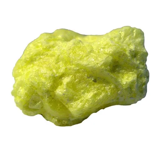 Schwefel Kristall Stück ca. 50 mm schöne gelbe Farbe