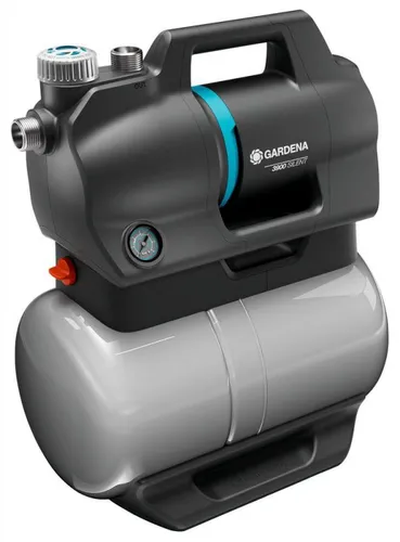 GARDENA 09066-61 Hauswasserwerk 3900 Silent - Leise und leistungsstark - Wasserpumpen: GARDENA Hauswasserwerk 3900 Silent bietet eine geräuscharme und effiziente Bewässerungslösung für Garten und Haus.