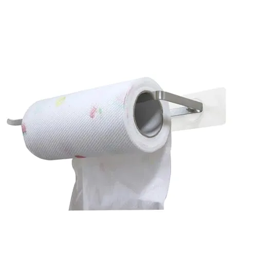 Küchenrollenhalter Ohne Bohren Edelstahl Halterung für Küchenrolle & Handtuch, 30cm