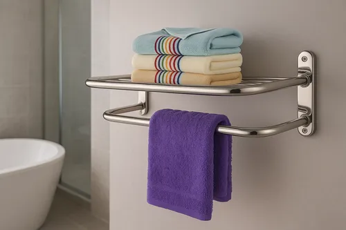 🌟 Handtuchhalter aus Edelstahl – Stilvolles Bad-Upgrade mit Funktion! 🌟