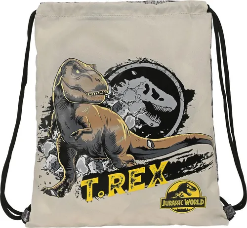 Jurassic World Warnung Turnbeutel 40cm