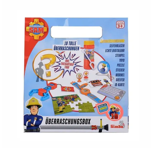 Feuerwehrmann Sam Papierdekoration Sam Surprise Box Set 10-teilig Feuerwehrmann Sam Kinder Geburtstag