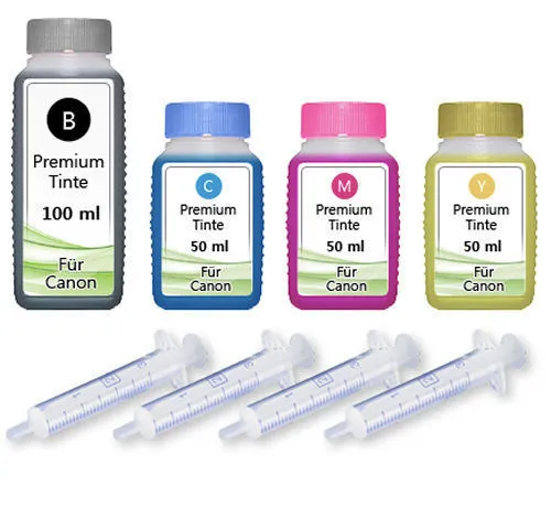 Tinte für Canon PIXMA TS3550i TS3551i TR4750i TR4751i PG-575 CL-576 250 ml