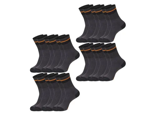 Black + Decker Sportsocken Black & Decker Essential Crew (12-Paar) Work Arbeitssocken im 6er 9er 12er Pack