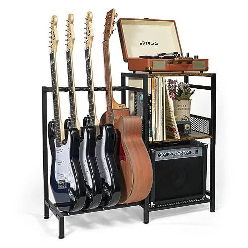 ikkle Gitarrenständer mit 3 Etagen für mehrere Gitarren von ikkle