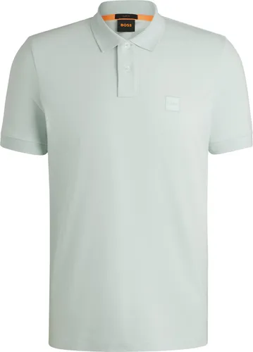 BOSS Orange Passenger Poloshirt blau Slim Fit - Hochwertiges Herren-Poloshirt in stilvollem Blau, Slim Fit, aus 95% Baumwolle für optimalen Komfort und Bewegungsfreiheit. Ideal für Büro und Freizeit.