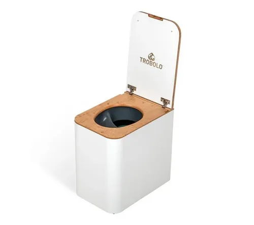 Produktbild TROBOLO SilvaBlœm weiß Trenntoilette